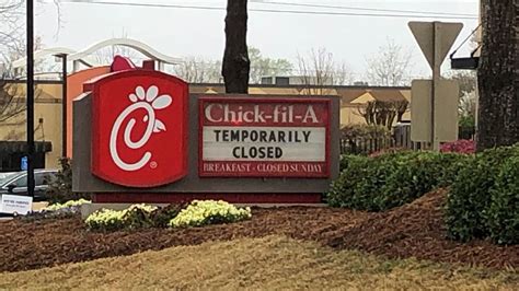 Contact information for aktienfakten.de - Jan 3, 2023 · Chick Fil A Regular Business Hours. Weekdays: The restaurants are open Monday through Friday 9:45am to 9pm. Weekends: The restaurants are open Saturday 9:45am to 9pm. The restaurants are closed on Sunday. Also Check : Chick-fil-A Menu Prices. Chick-fil-A Nutrition Menu. 